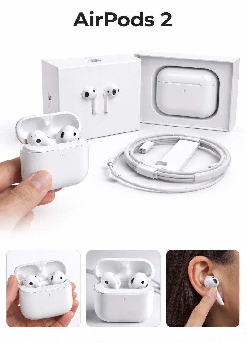 AirPods 2 Wireless Earbuds