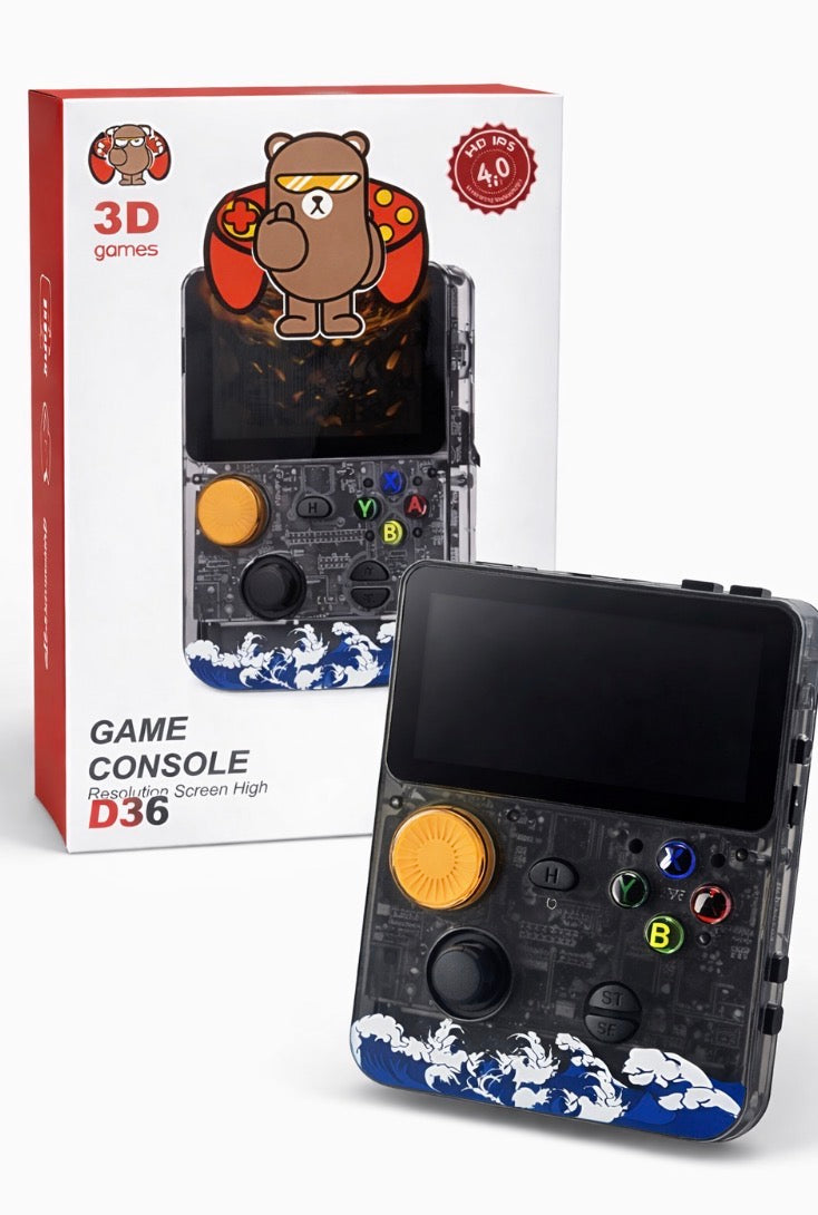 Portable Retro Game Console D36