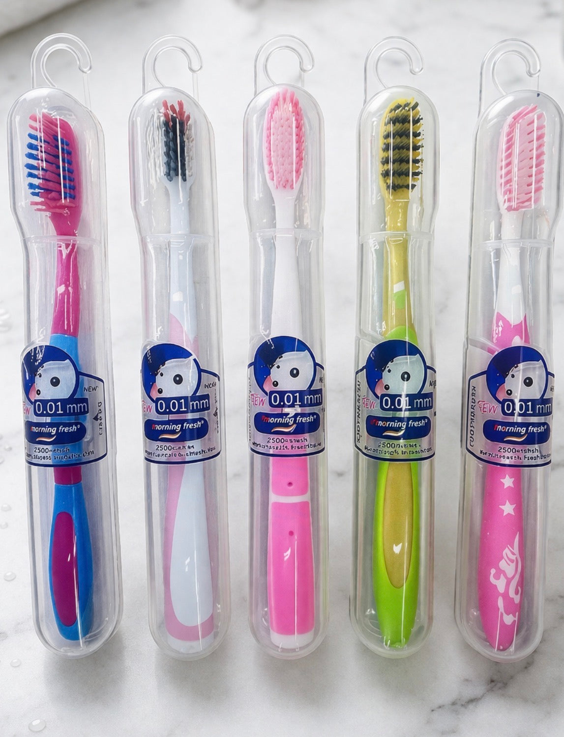 MorningFresh 50pcs Toothbrush Storage
