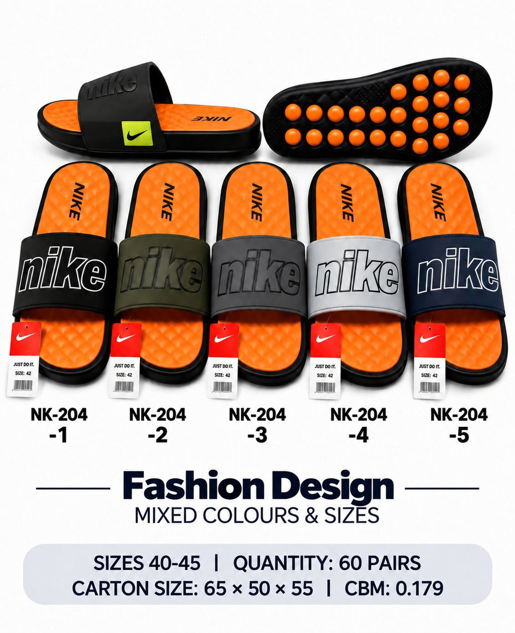 Fashion Design KE-201 — mixed colours and sizes