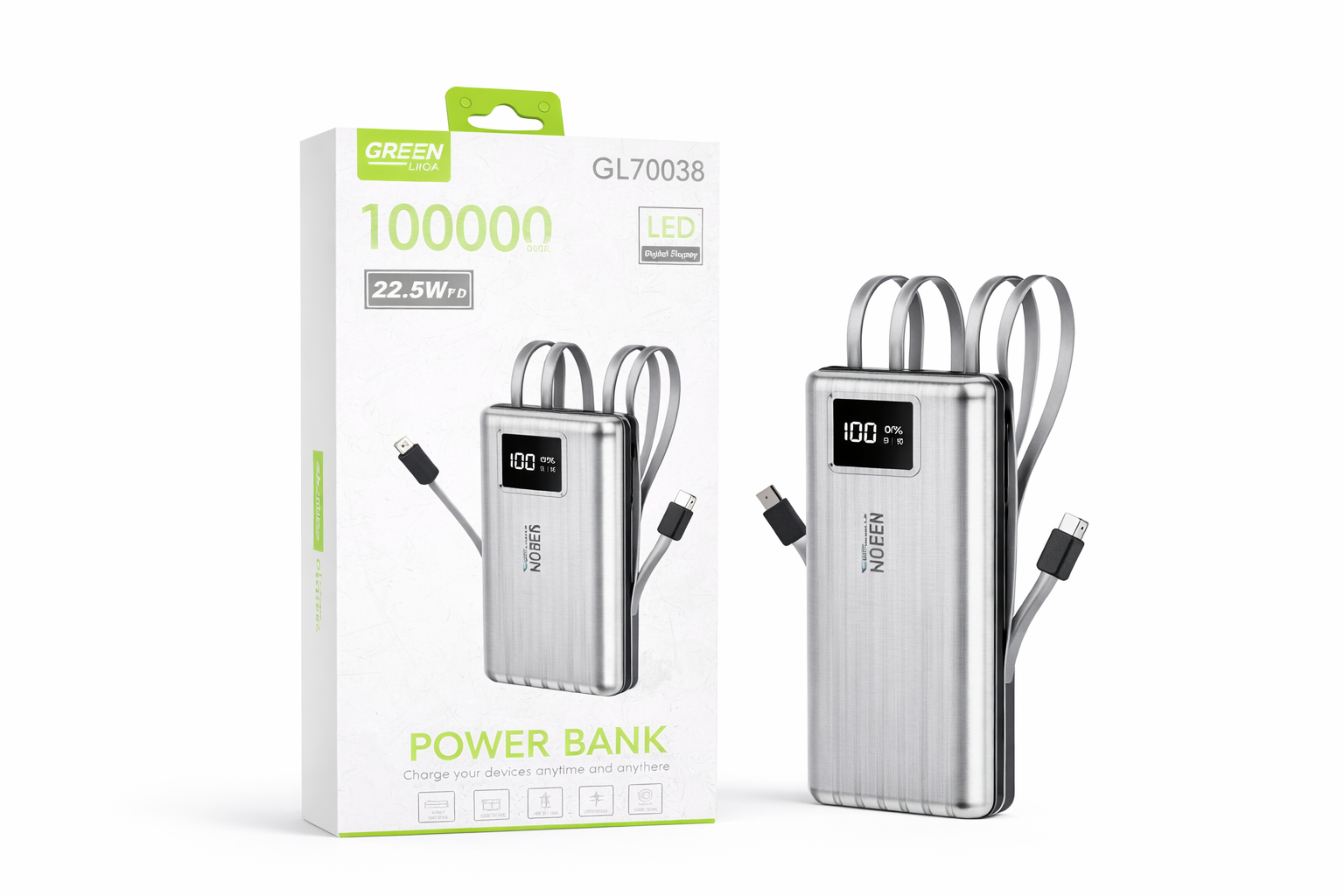 Power Bank 10000mAh 22.5W