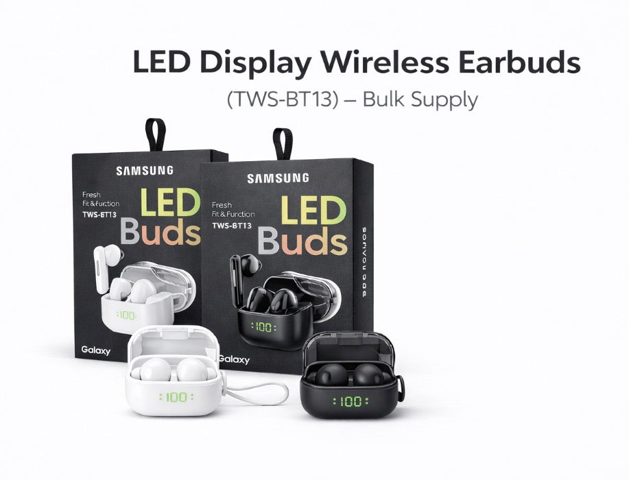LED Display Wireless Earbuds