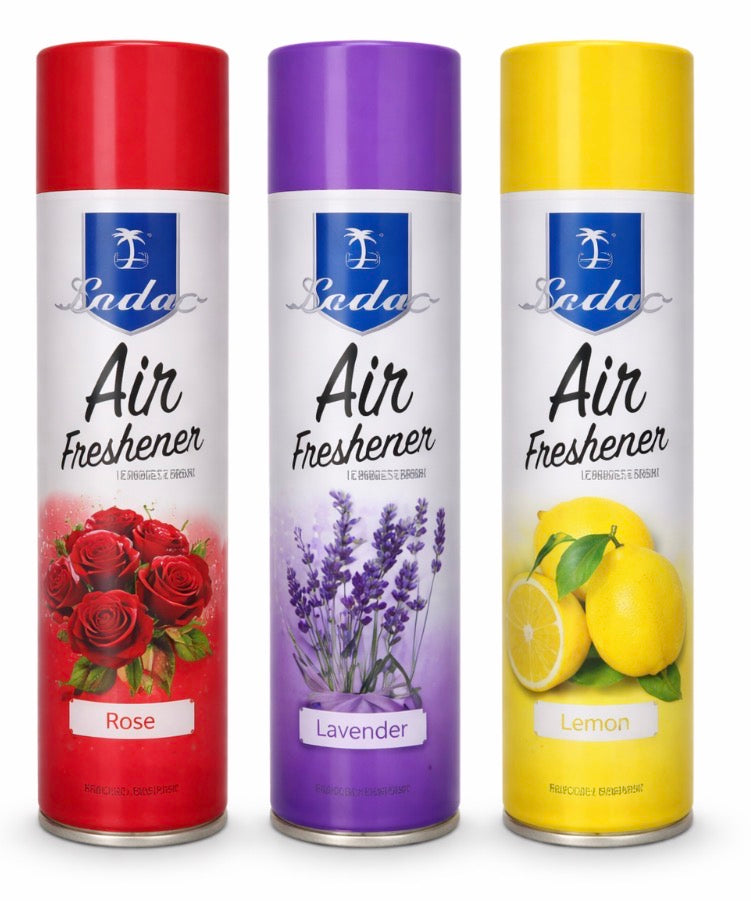 Aerosol Air Freshener Spray (Multi Scent – 300ml)