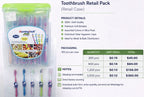 MorningFresh 50pcs Toothbrush Storage
