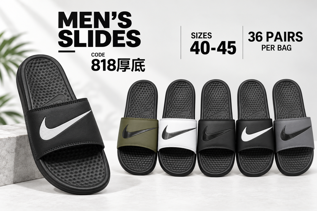 818厚底 assortment and sizes