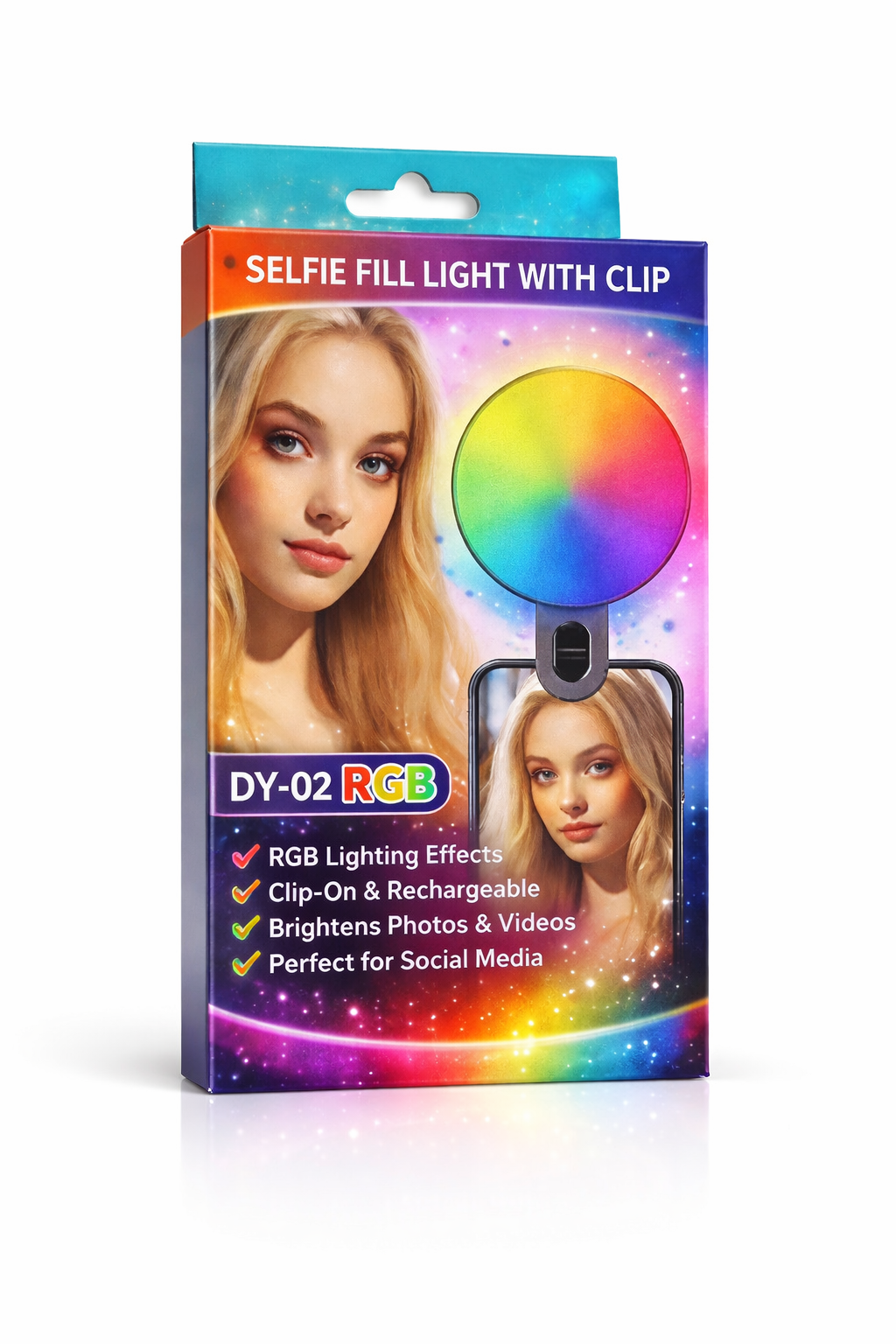 Selfie Fill Light with Clip