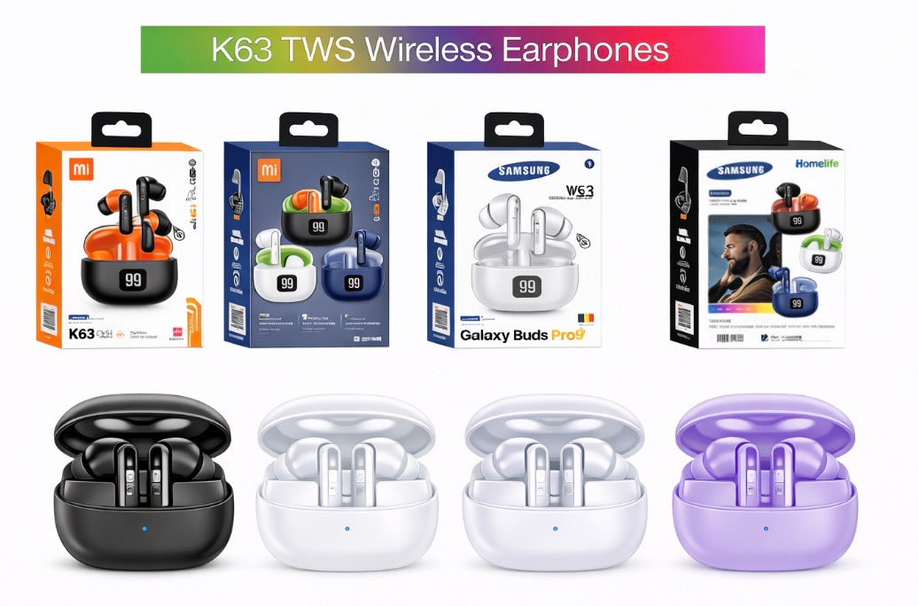 Wireless Earphones K63 TWS