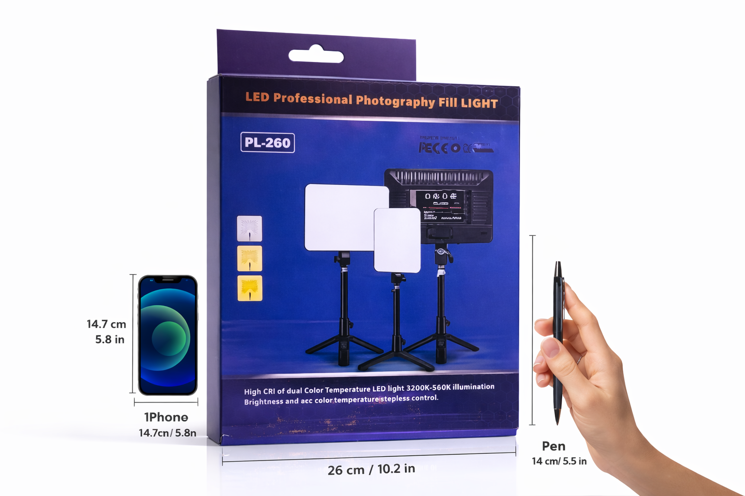 LED Professional Photography Fill Light