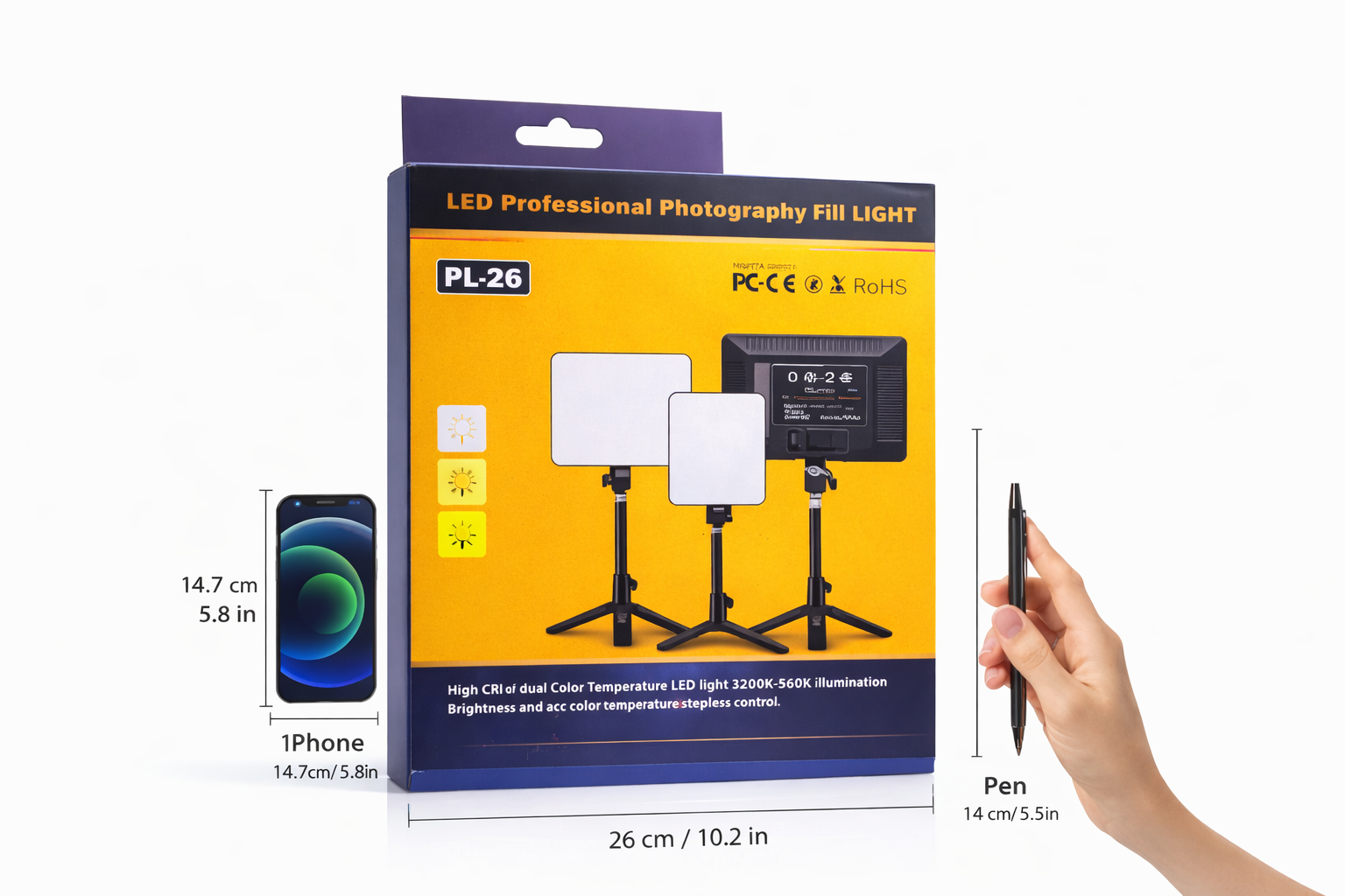 LED Professional Photography Fill Light