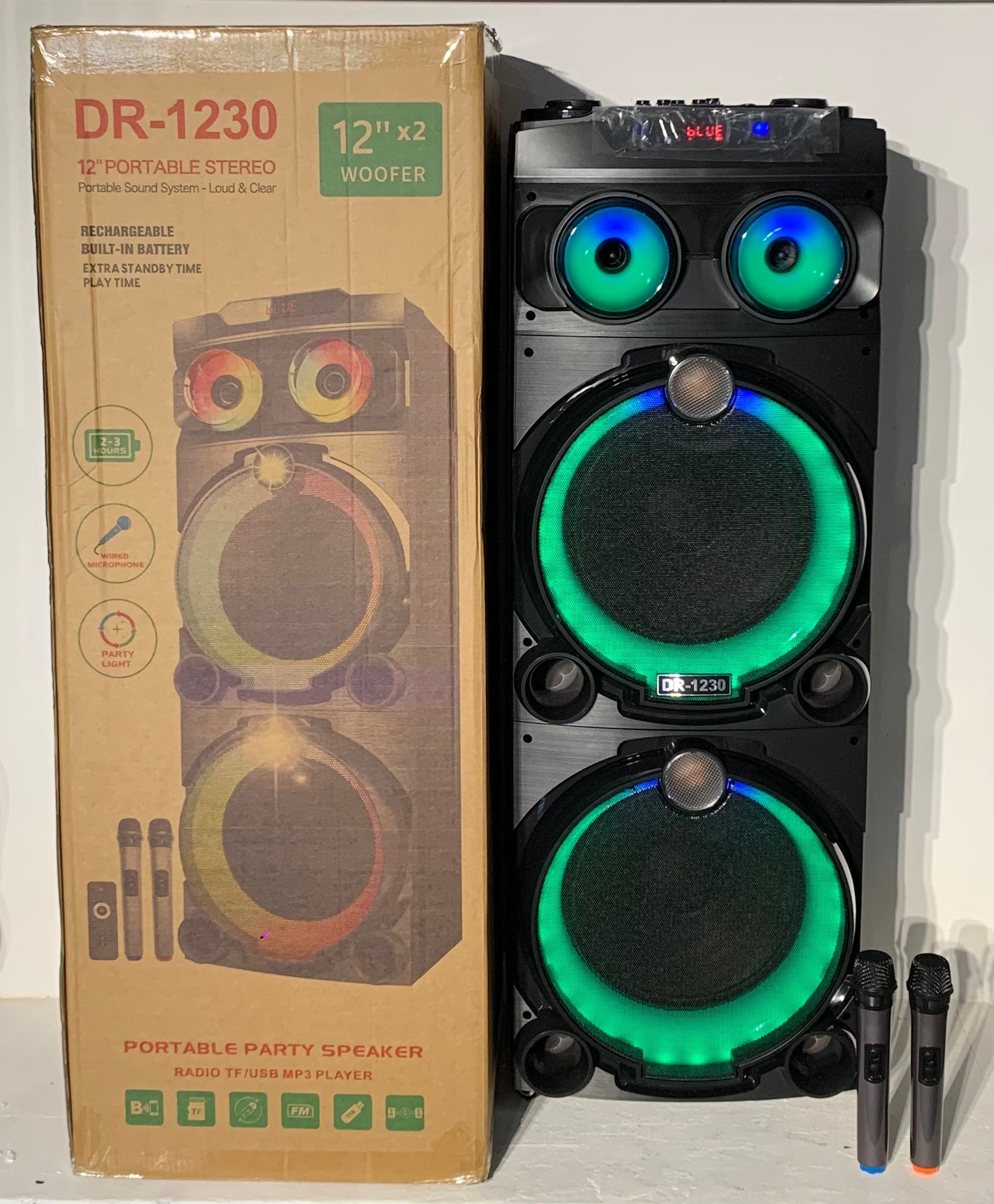 DR-1230 BLUETOOTH SPEAKER