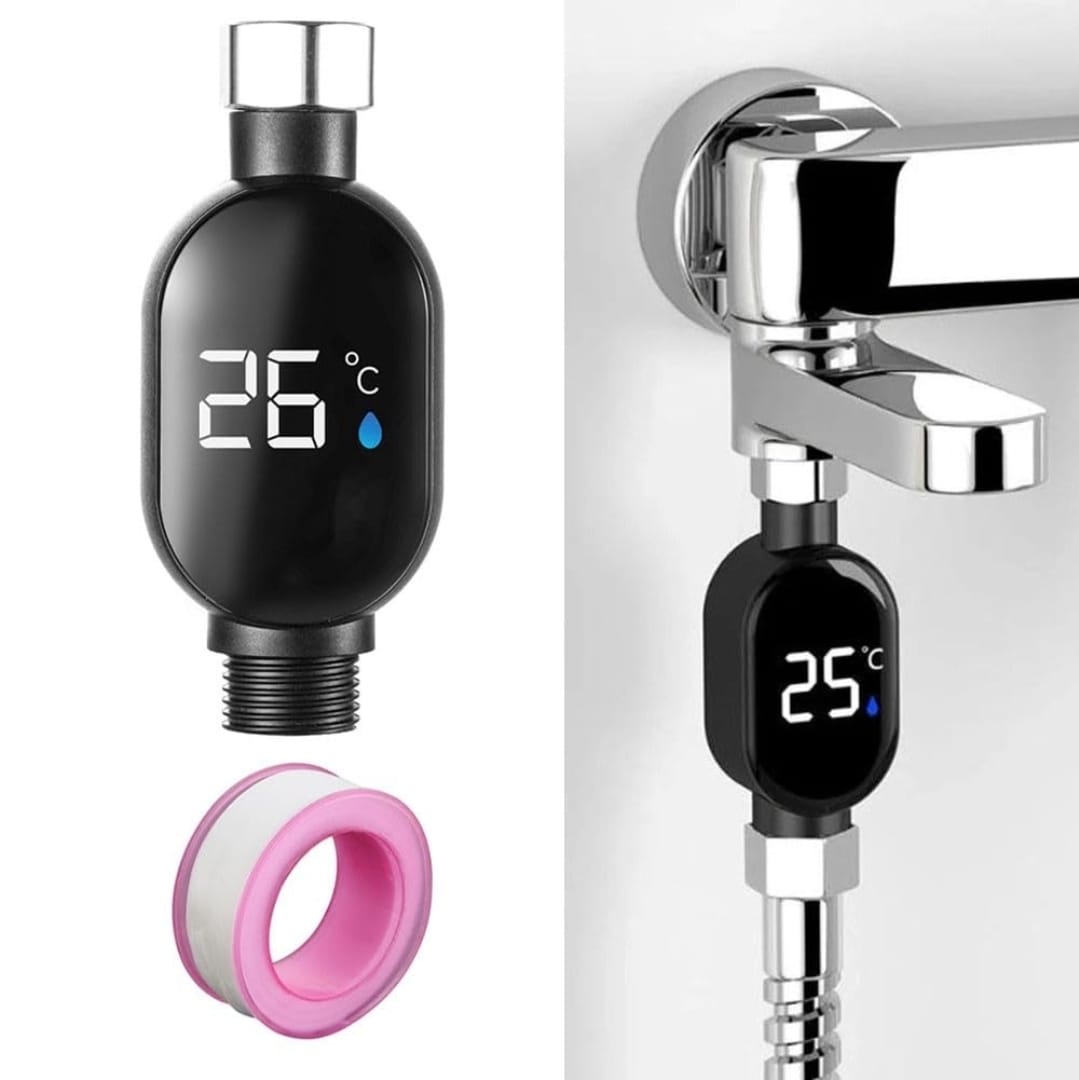 Smart LED Shower Thermometer- Digital Water Temperature