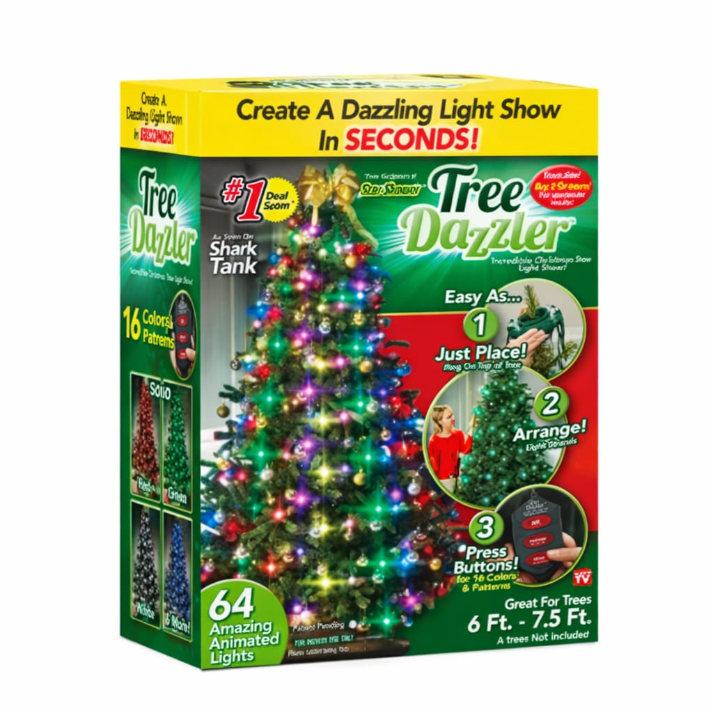 Tree Dazzler LED Christmas Tree Light Show