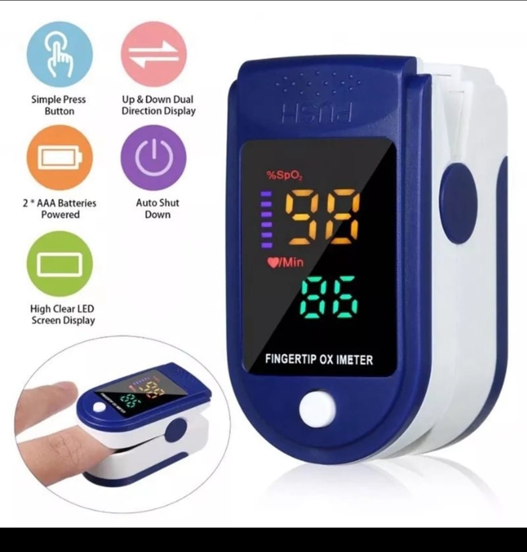 Blood Oxygen & Heart Rate Monitor