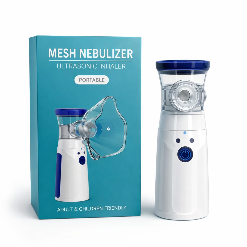 Handheld Ultrasonic Inhaler for Adults & Kids
