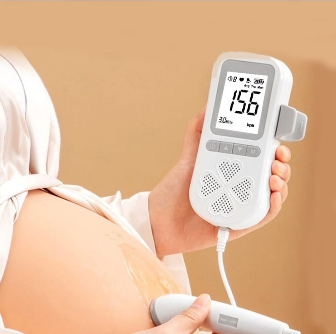 Portable Fetal Doppler Baby Heartbeat