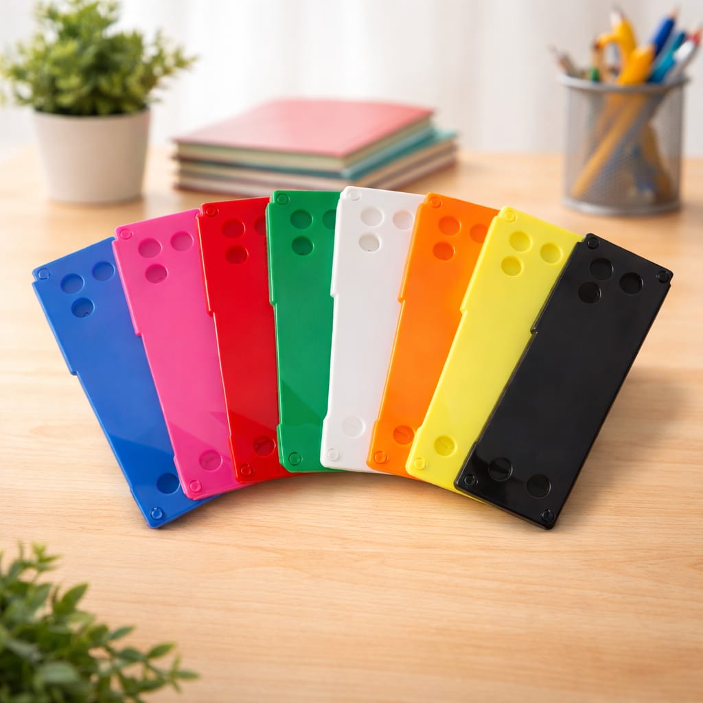 Plastic 3- Hole Binder Pencil Case
