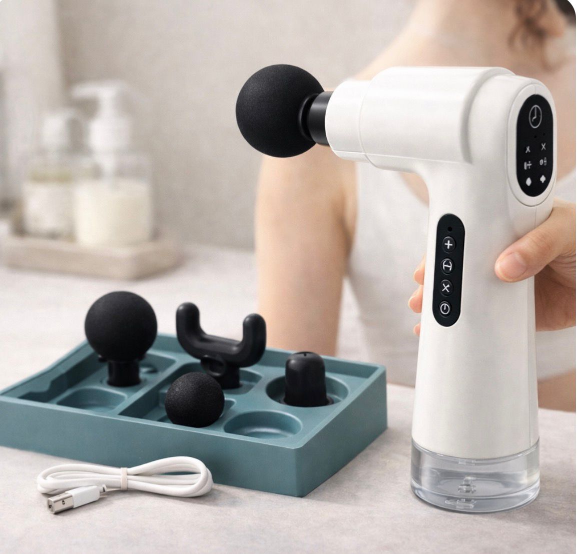 Portable Deep Tissue Massage Gun