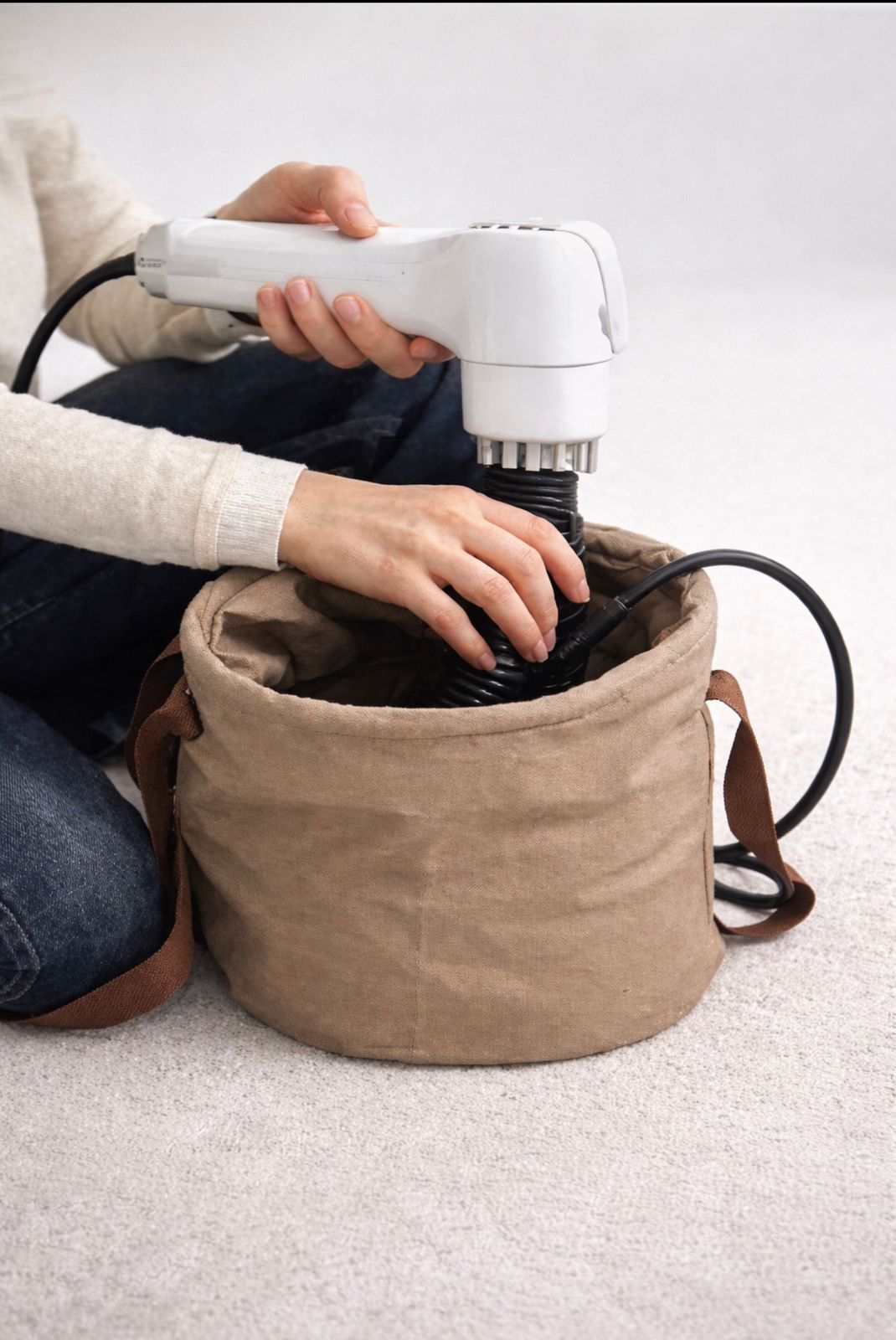 Portable Hair Steaming Treatment Cap Bag