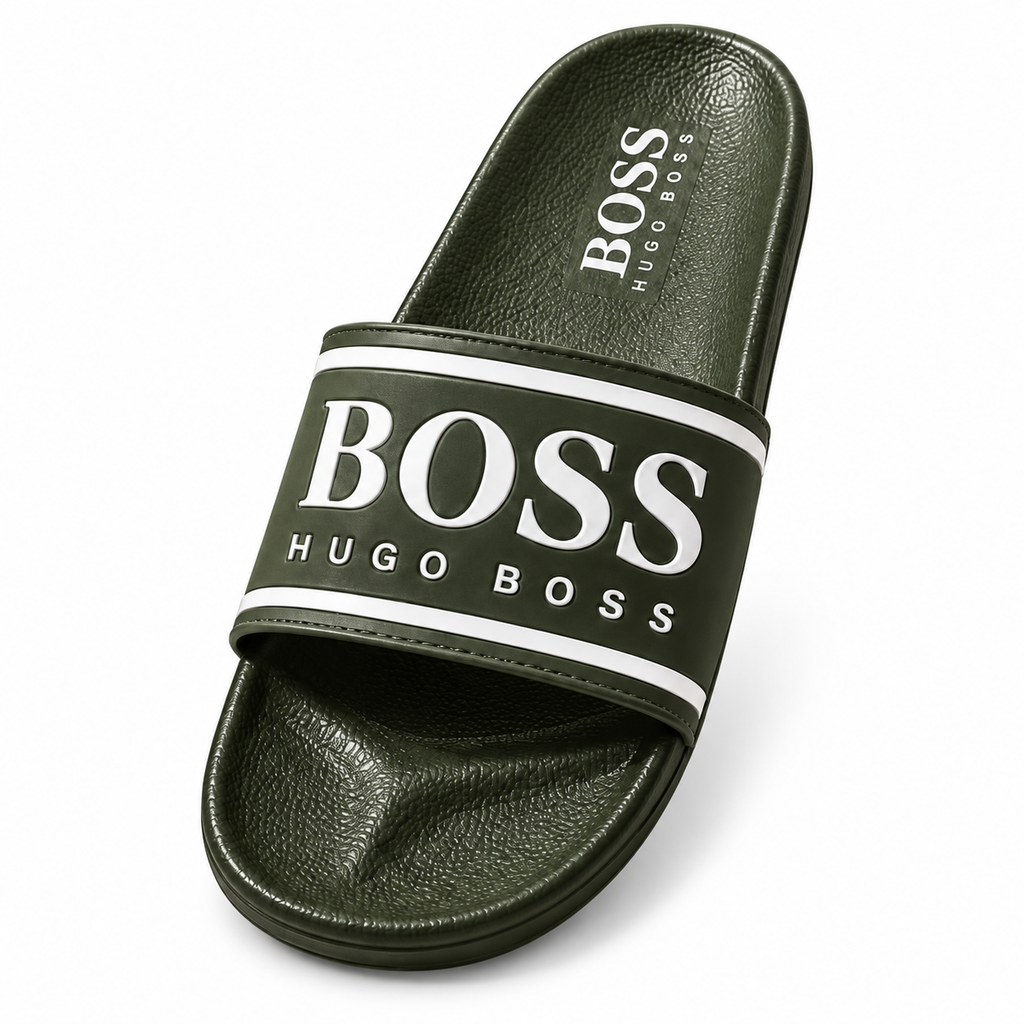 Fashion Slippers BOS-1 — single slipper on white