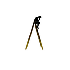 #57 man sitting on ladder /home decor