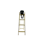 #57 man sitting on ladder /home decor