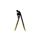 #57 man sitting on ladder /home decor