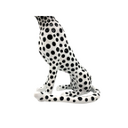 Cheetah Statue Decorative Animal Figurine for Home, Office, Living Room, Bedroom, Nursery