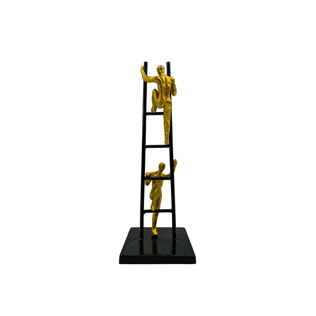 #60 MEN CLIMBING LADDER