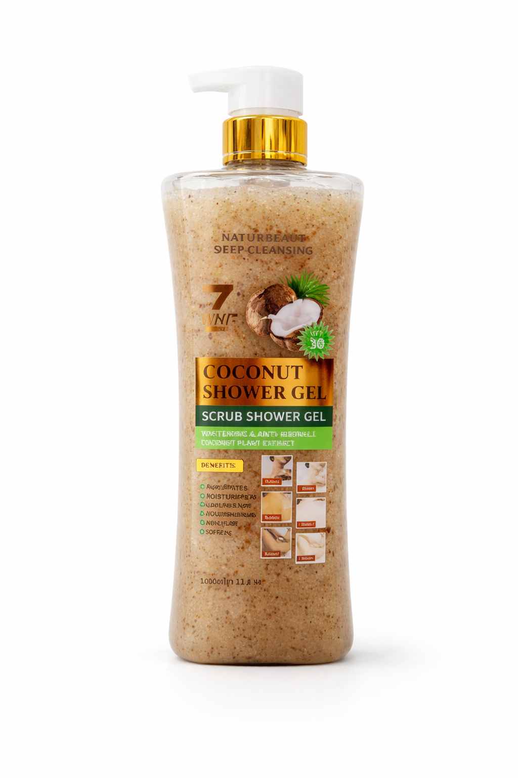 Coconut Scrub Shower Gel