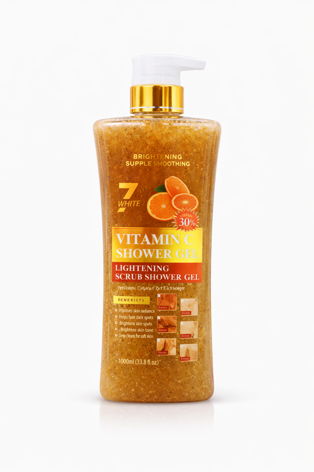 Vitamin C Whitening Scrub Shower Gel