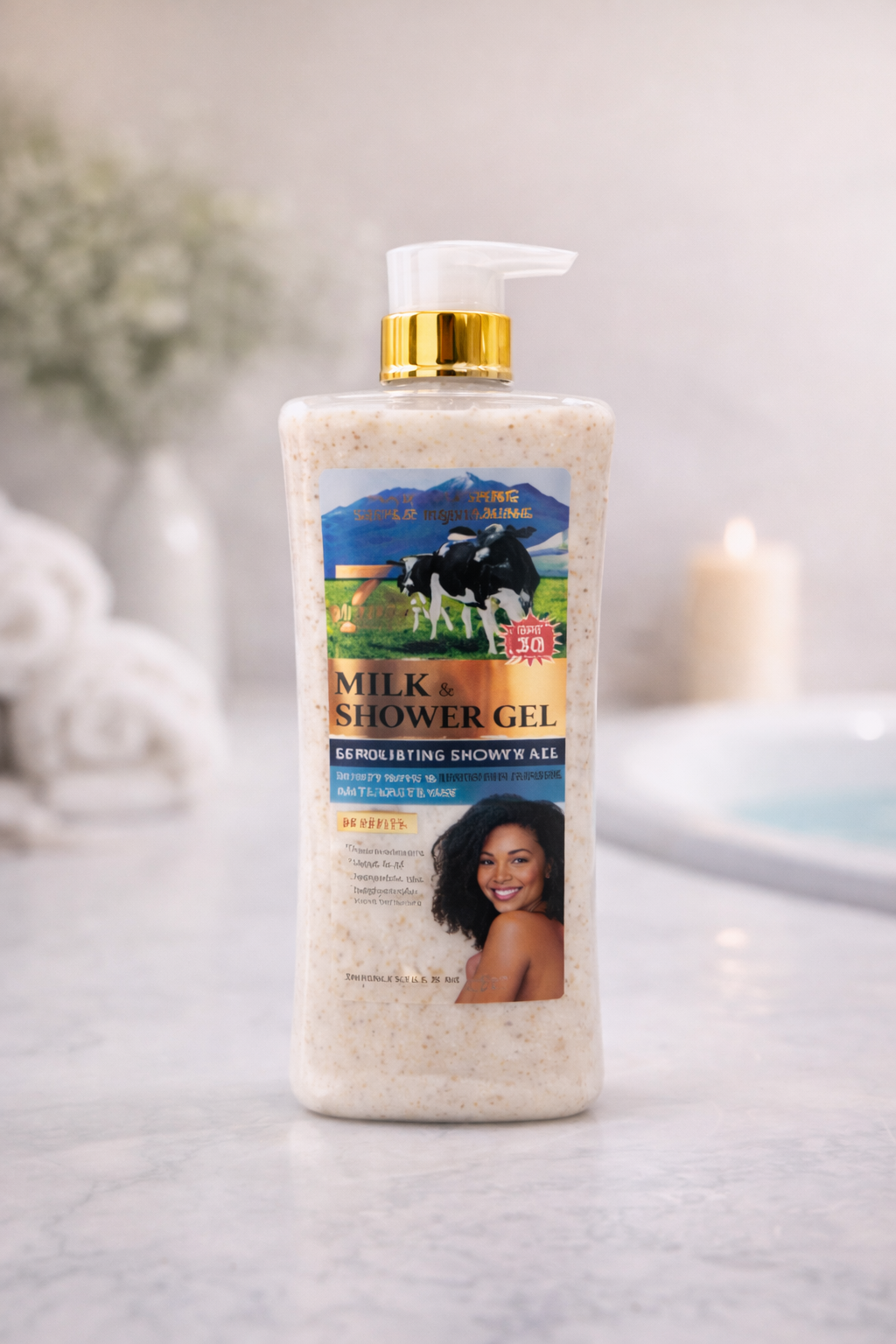 Milk Scrub Body Wash