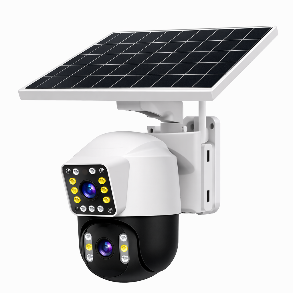 SolarGuard 4G Smart PTZ Security Camera with Solar Panel