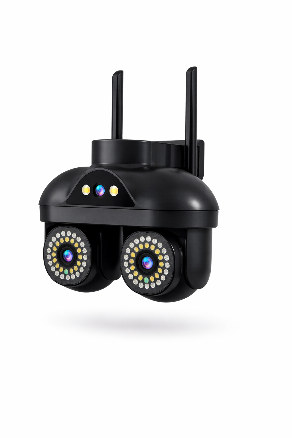 Dual Lens WiFi PTZ Security Camera –