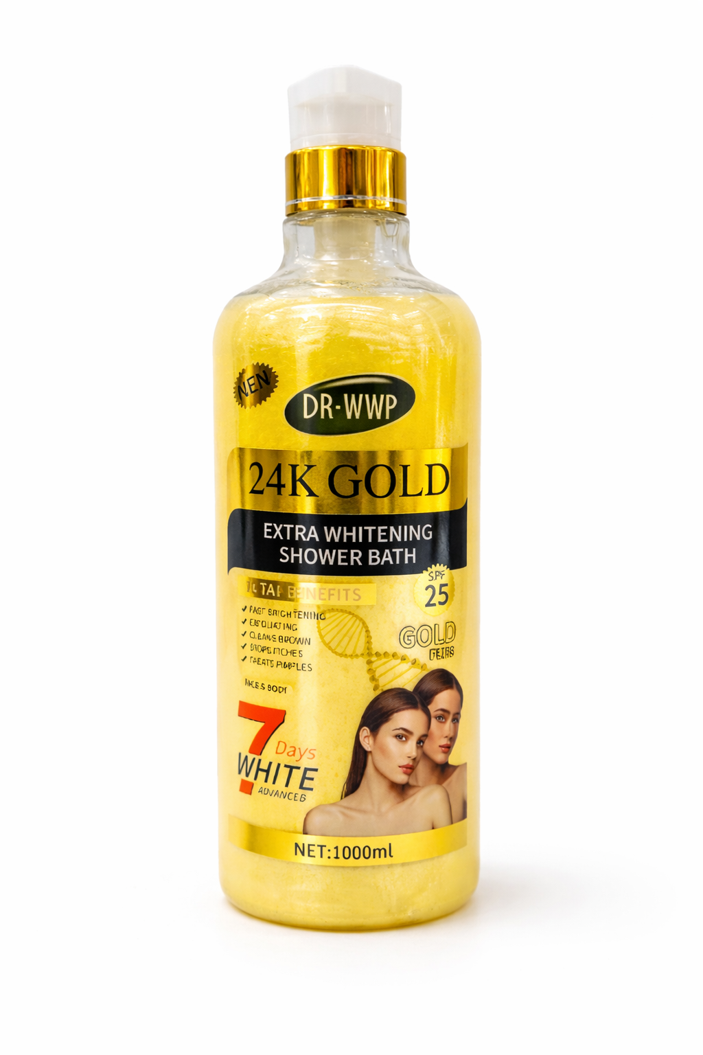 24K Gold Extra Whitening Shower