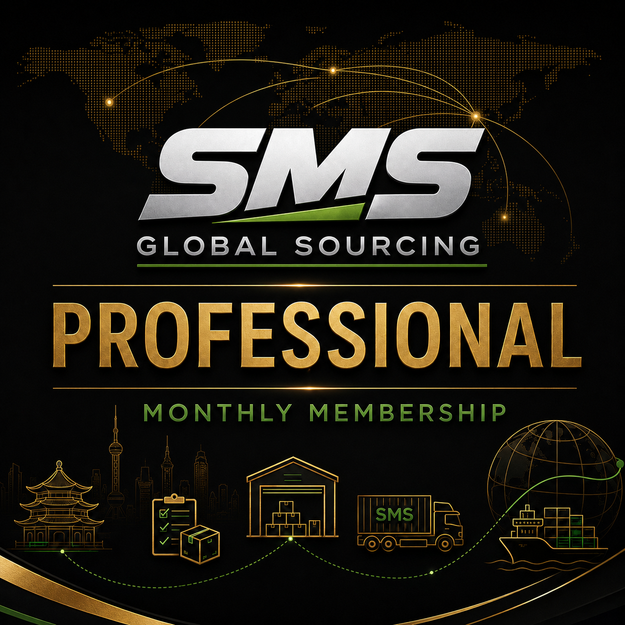 SMS Global Sourcing Professional Monthly Membership